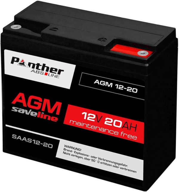 Akku 12V 20Ah Blei-Gel AGM