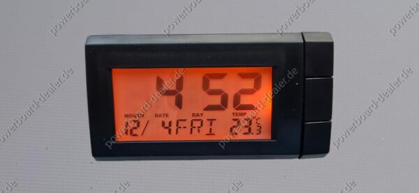 Auto Digitaluhr